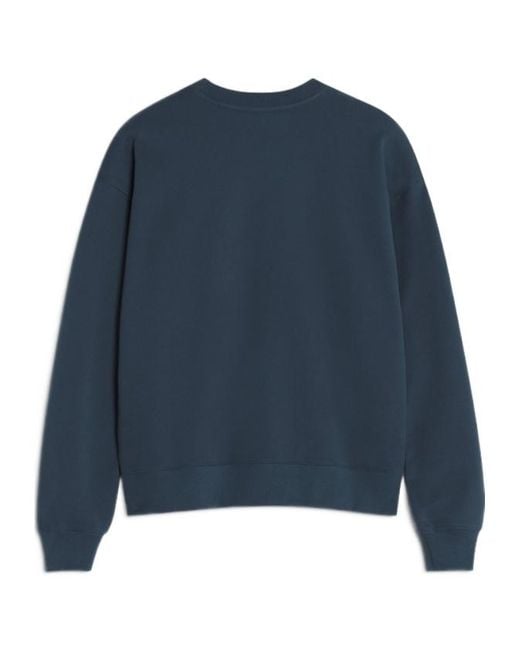 Maison Kitsuné Blue Dressed Fox Comfort Sweatshirt