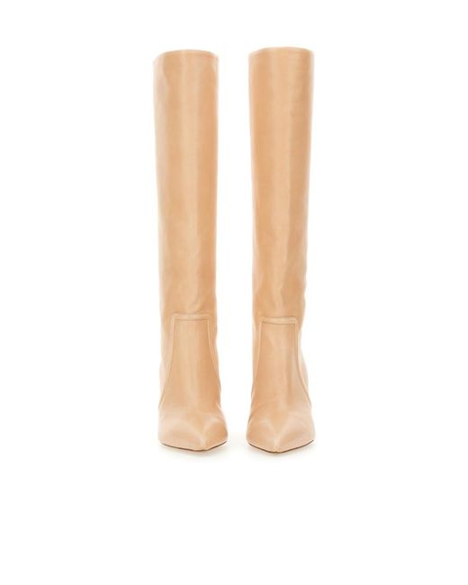 Paris Texas White Knee High Boots