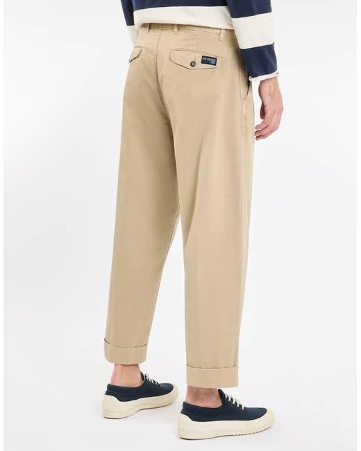 Fay Natural Belt-Loop Casual Pants for men