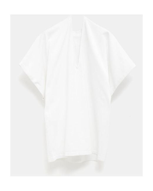 Alaïa White Alaïa High Neck Blouse
