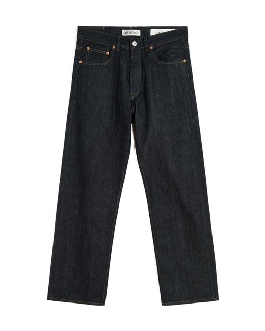 Our Legacy Blue Third Cut Jeans for men