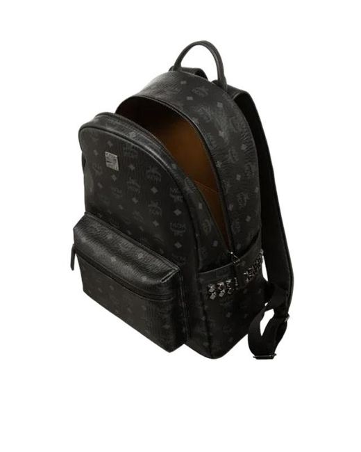 MCM Black Stark Backpack for men