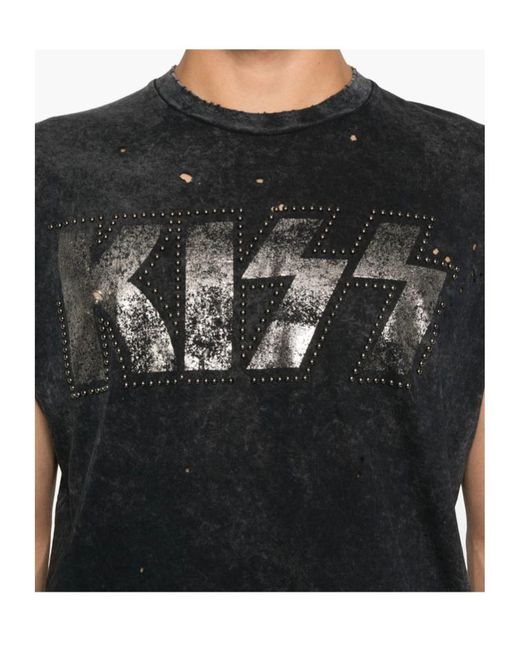 DSquared² Black T-Shirts & Vests for men
