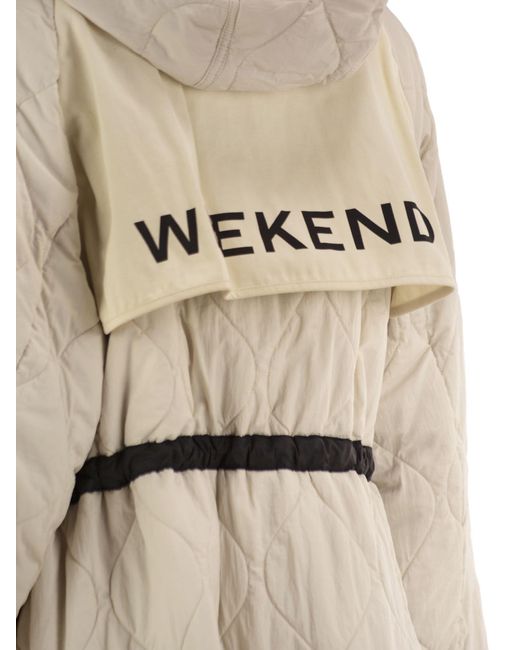 Weekend by Maxmara Black Long-Sleeved Reversible Parka