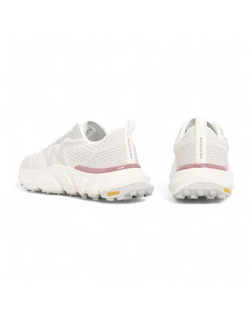 Weekend by Maxmara White Lace-Up Sneakers