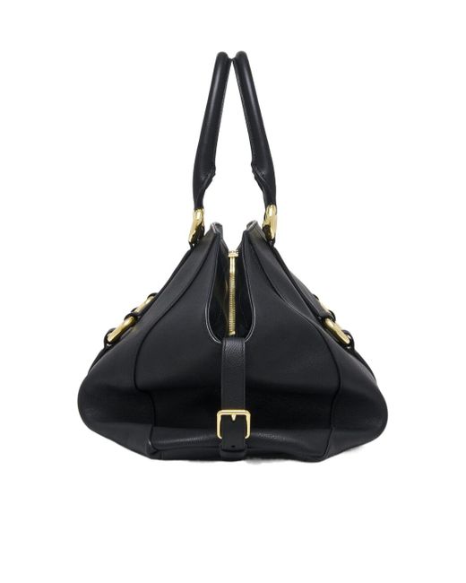 Alexander McQueen Black Farringdon Maxi Tote Bag for men