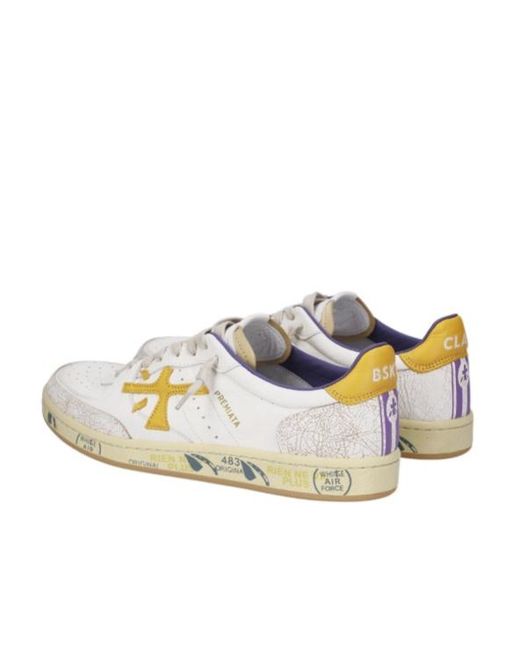 Premiata White Bskt Clay 8161 for men