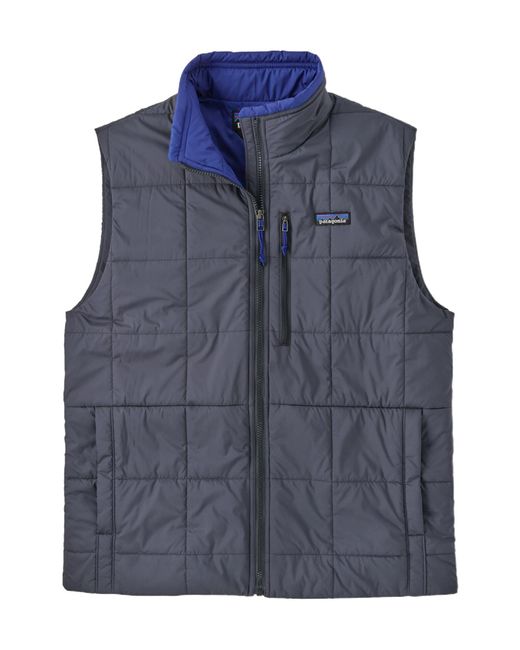 Patagonia Blue Logo-Patch Gilet for men