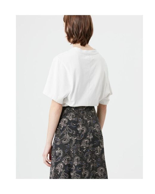 Isabel Marant White Zazie Bustier T-Shirt