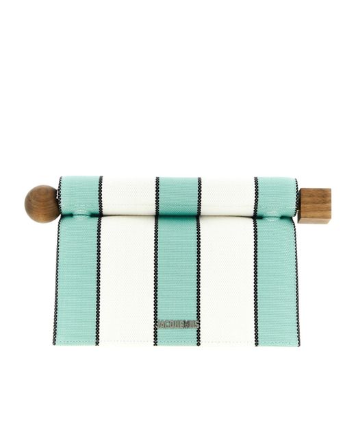 Jacquemus Green The Rond Carré Clutch