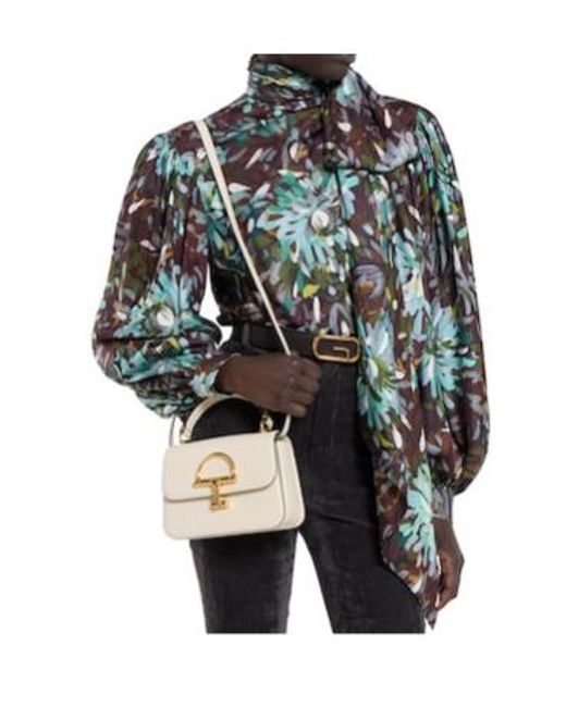 Gucci Natural Siena Small Top Handle Bag