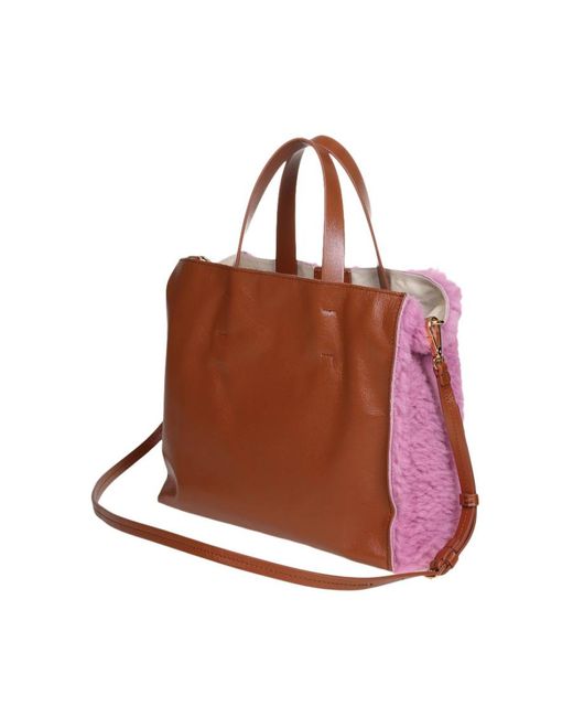 Marni Pink Top Handle Shoulder Bag