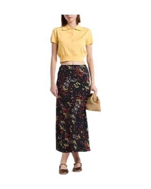 MAX&Co. Yellow Polo Shirts