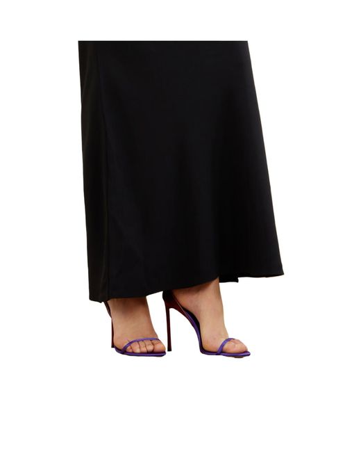 Tom Ford Blue Two-Tone Satin Sandals