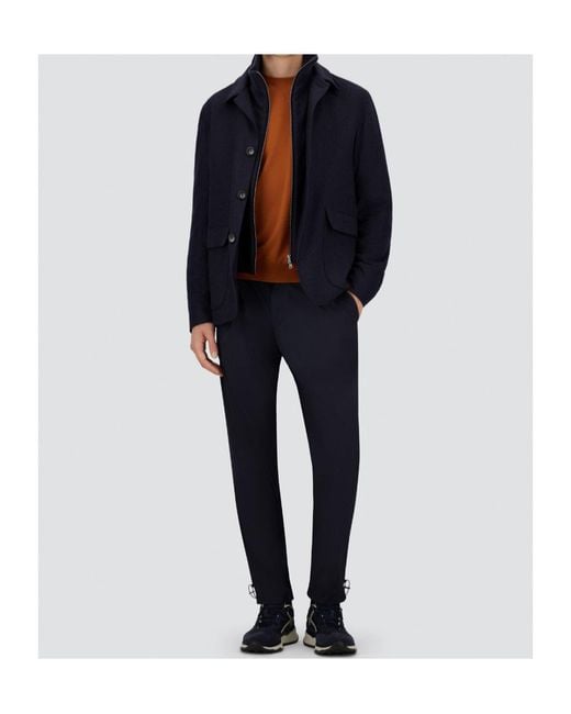 Herno Blue Resort Blazer for men