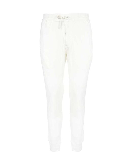 Tom Ford White Multi-Pocket Sweatpants for men