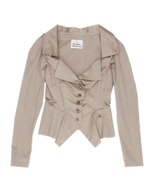 Vivienne Westwood Natural Monday Long-Sleeved Shirt
