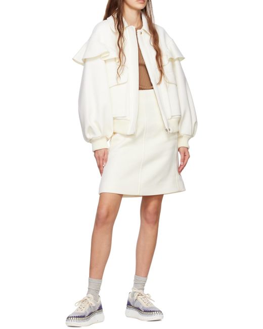 Chloé Blue Chloé Lower-Impact Mesh Nama Sneakers