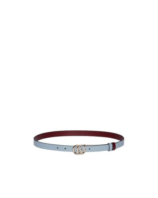 Gucci Gray Reversible Belt