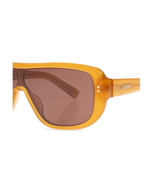 Jacquemus Pink Full Frame Sunglasses