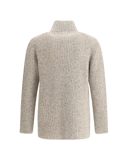Brunello Cucinelli White Knitwear for men