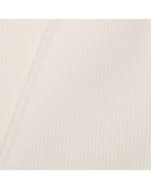 Gucci White Interlocking G Buttoned Cardigan
