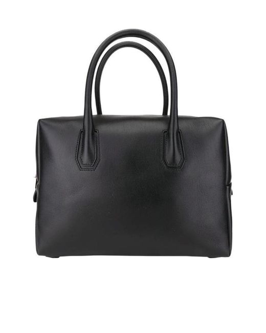 MCM Black Logo Handbag
