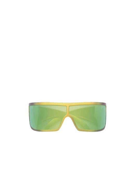 Retrosuperfuture Green Bones Zircon Sunglasses for men