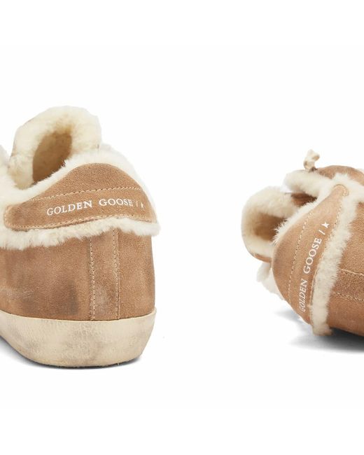 Golden Goose Deluxe Brand Natural Super-Star Low-Top Casual Shoes