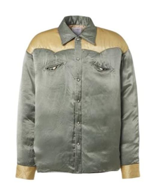 Visvim Green Lightcloud Down Jacket for men