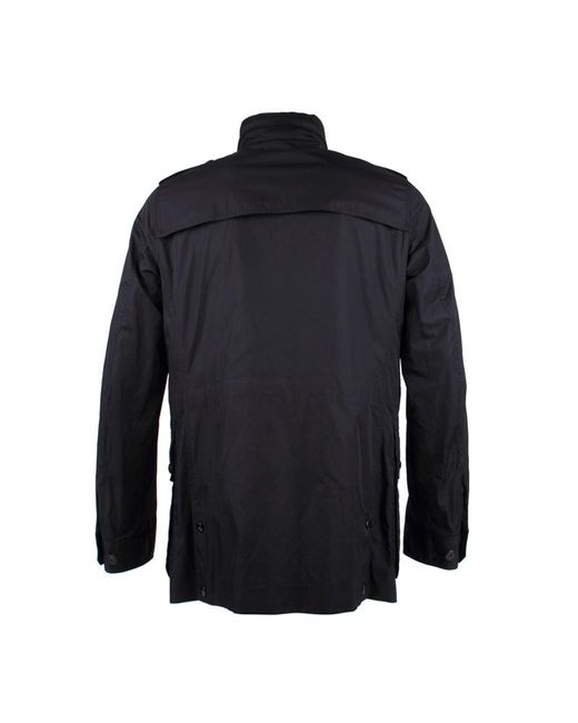 Burberry Blue Long-Sleeved Casual Jacket for men