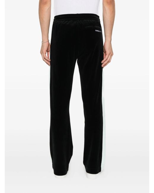 Casablanca Black Contrast-Stripe Track Pants for men