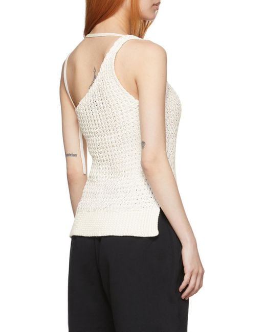 3.1 Phillip Lim White Logo Vest