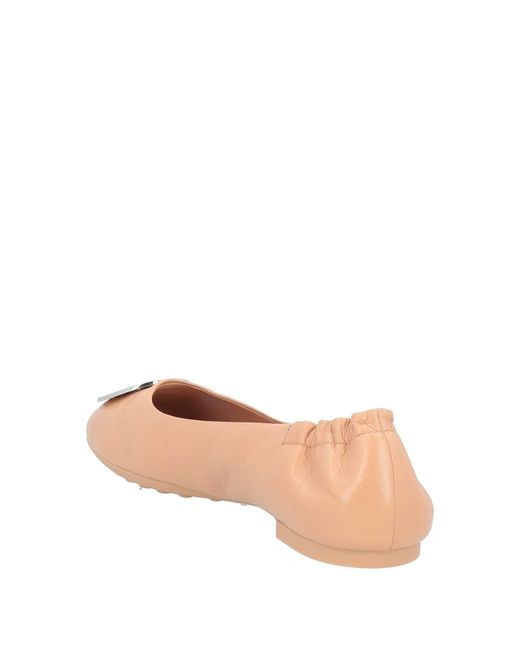 Tory Burch Pink Minimalist Ballet Flats