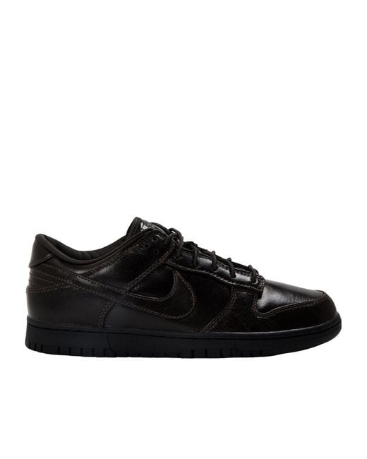 Nike Black Dunk Retro Low-Top Trainers for men