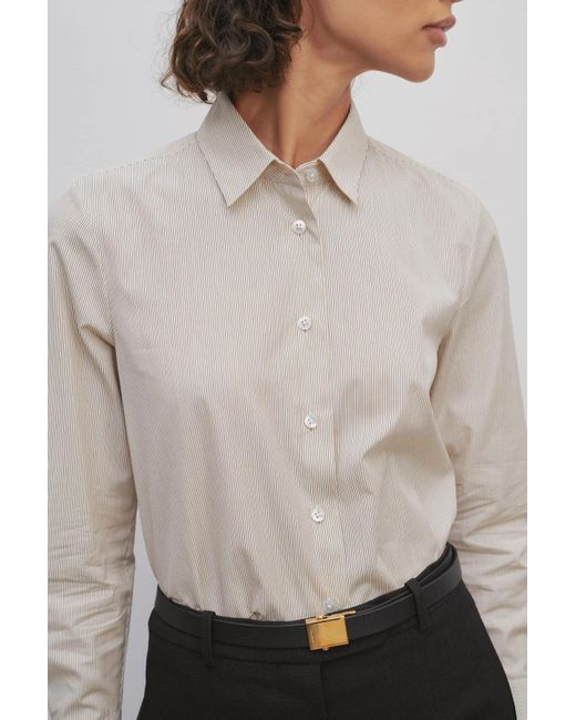 The Row White Buttoned Shirt