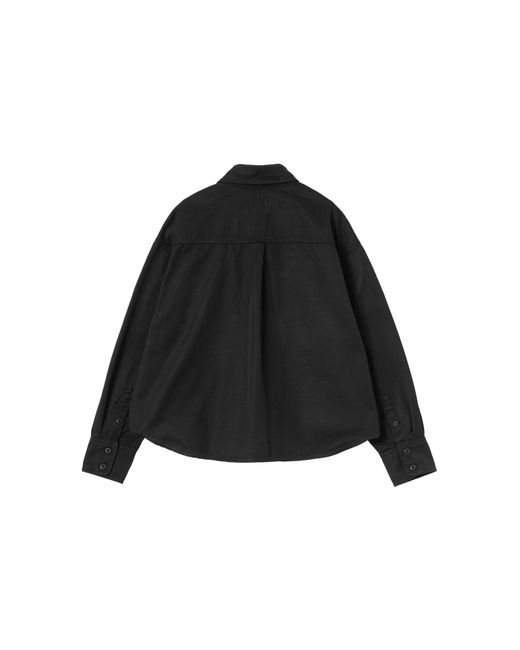 Carhartt Black Buttoned Patch-Pocket Shirt