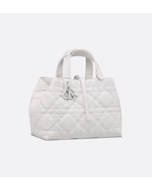 Dior White Medium Toujours Bag