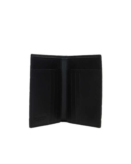 Bottega Veneta Black Logo Wallet for men