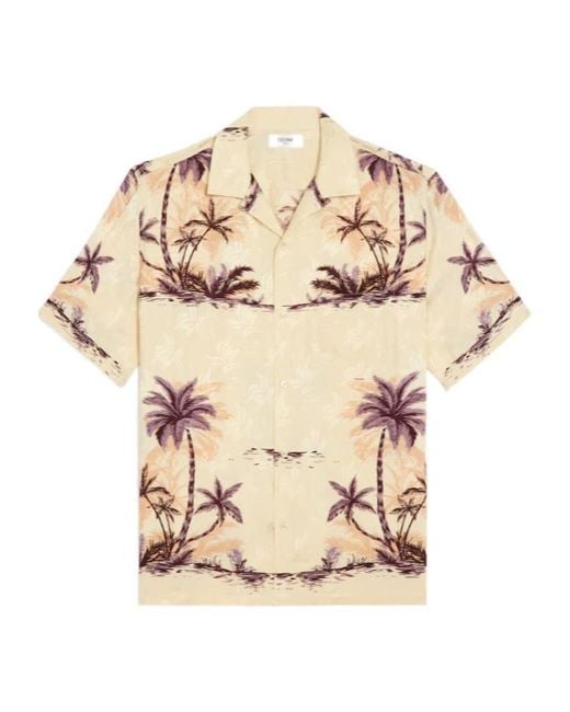 Céline Natural Hawaiian Shirt for men