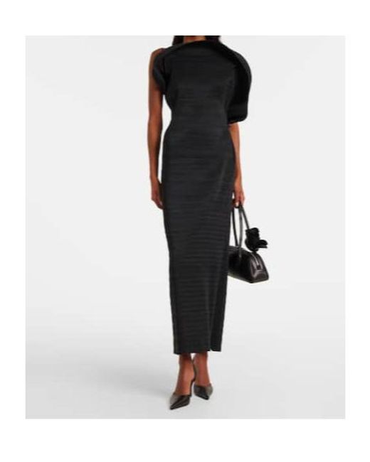 Magda Butrym Black Slit Dress