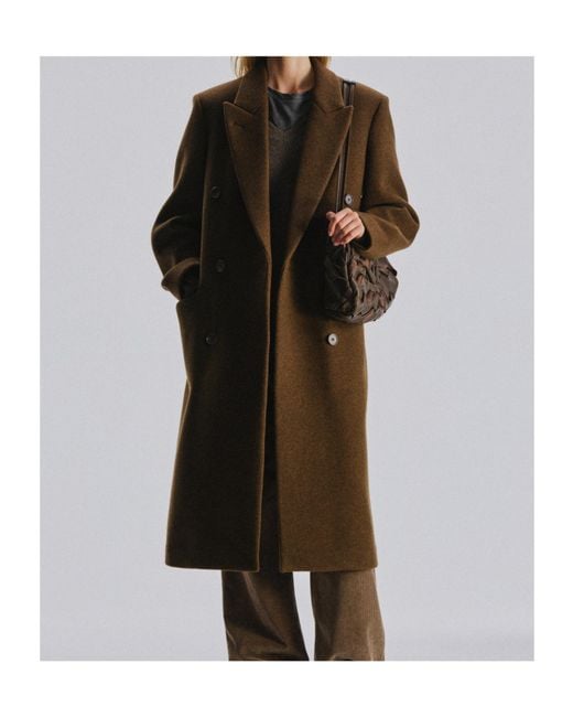 The Row Brown Long-Sleeved Coat
