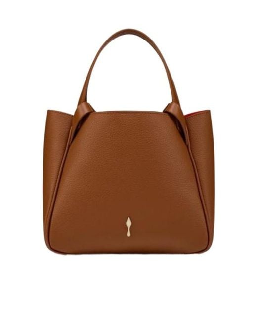 Christian Louboutin Brown Mini Bettina Tote Bag