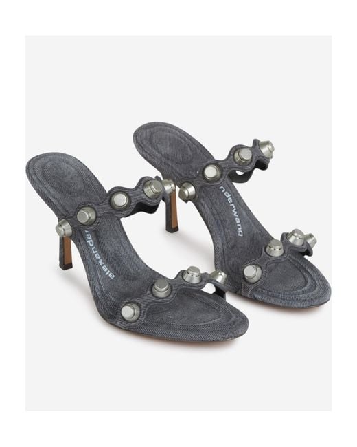 Alexander Wang Multicolor Riot Heeled Mules