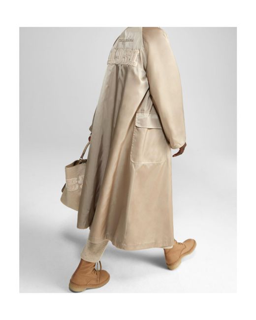 Max Mara Natural Double-Sided Ludmilla Icon Coat