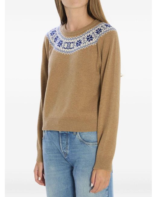 Céline Natural Crew Neck Sweater