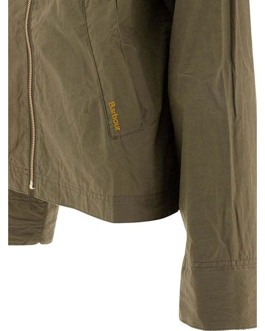Barbour Green "Catlin" Waterproof Jacket