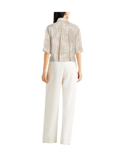Brunello Cucinelli Natural Fashion Printed Shorts