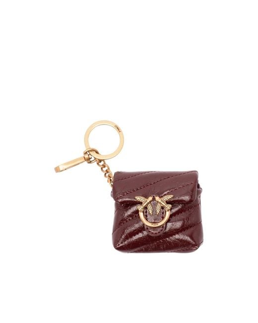 Pinko Purple Love Bag Puff Airpods Case