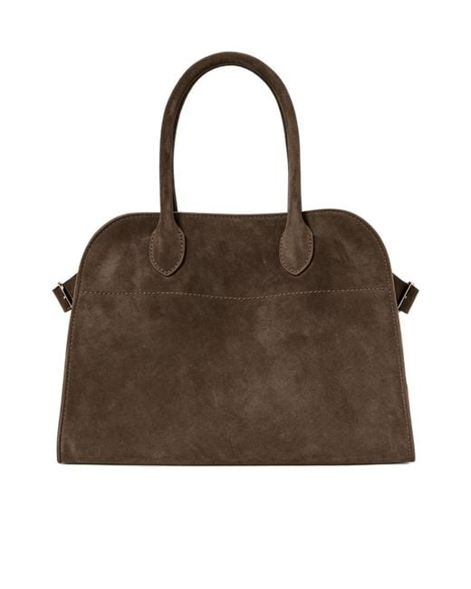 The Row Brown Soft Margaux 10 Bag